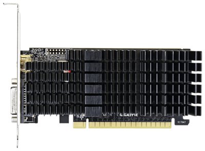    2Gb (PCI-E) GIGABYTE GV-N610SL-2GL  CUDA (GFGT610, GDDR3, 64 bit, DVI, VGA, HDMI, passiv