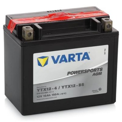   Varta   () Funstart AGM 510012009 510012 510 012  YTX12-4 YTX12-BS