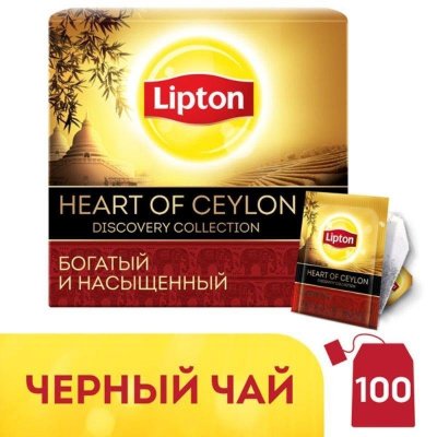    Lipton Discovery Heart of Ceylon  100 