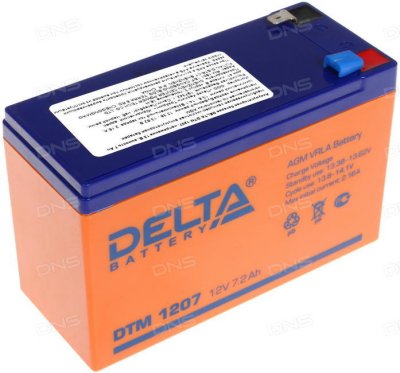       Delta DTM 1207 12V 7Ah