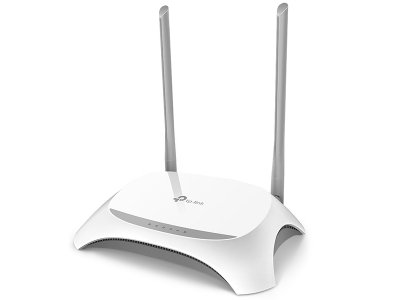    TP-LINK (TL-WR842N) Wireless N Router (4UTP 100Mbps, 1WAN, 802.11b/g/n, 300Mbps, USB)