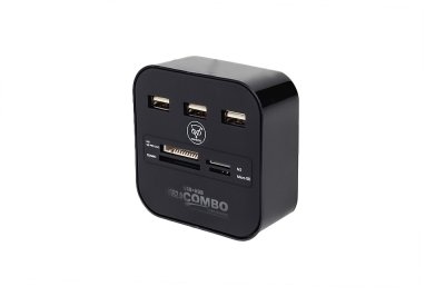    USB 2.0 Konoos UK-11, 3  USB+5     (MiniSD/SD/MMC/SDHC/MS/Mic