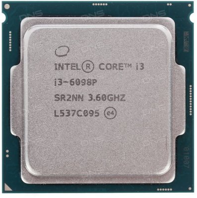    LGA 1151 Intel Core i3 6098P Skylake 3.6GHz, 3Mb ( i3-6098P ) Oem