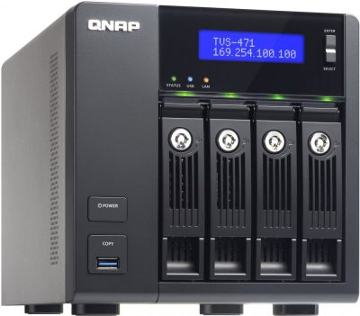   QNAP TVS-471-PT-4G  RAID-