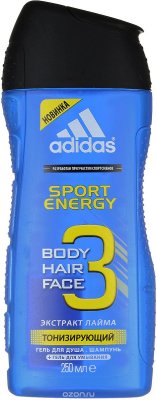   Adidas   ,      "Body-Hair-Face Sport Energy", , 250 