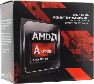    CPU AMD A10-7870K BOX Black Edition (AD787KX) 3.9 GHz/4core/SVGA RADEON R7/ 4 Mb/95W/5 GT/