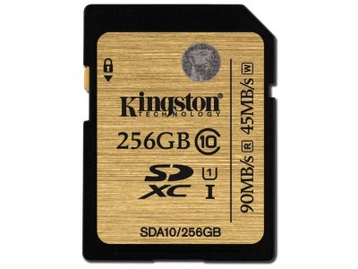     SDXC 256GB Class 10 Kingston SDA10/256GB