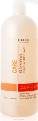   Ollin ,       Care Color and Shine Save Shampoo 1000 