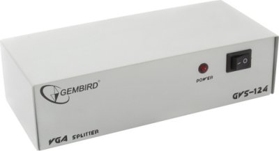   Gembird GVS124  VGA- HD15F/4x15F, 1  - 4 