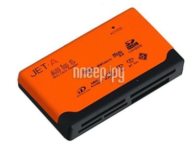     Jet.A JA-CR2 MicroSD/MMC/SD/SDHC/xD/M2/MS Duo/CF 