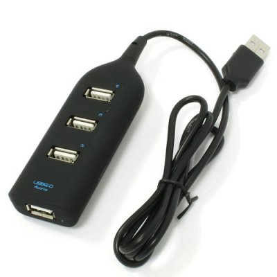    USB2.0 HUB 4  ORIENT TA-100 black