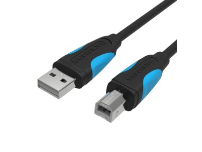     Vention USB 2.0 AM / BM 2m Black VAS-A16-B200