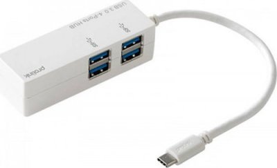    4-port USB type C Hub Prolink MP462 (1 X Type C (F)+ 3 X USB 3.0 A (F))
