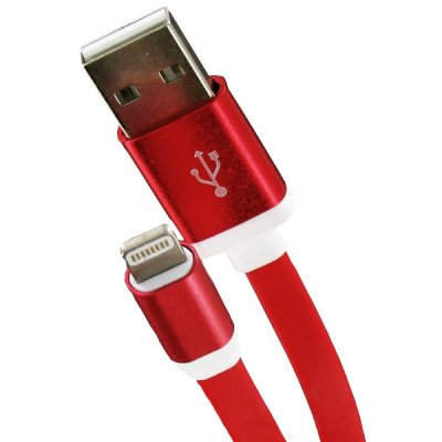     Krutoff USB - Lightning  iPhone 5/6 1m Red 14268