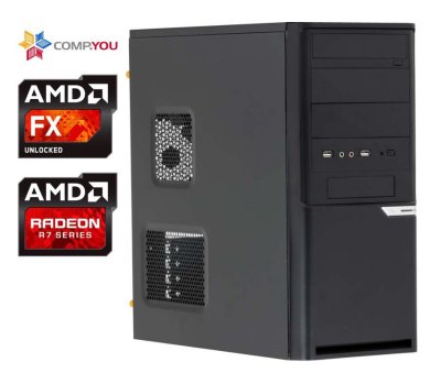     AMD   Home H555 FX-4350 4.2GHz, 8Gb DDR3, 2Tb, Radeon R7 240 2Gb, 45