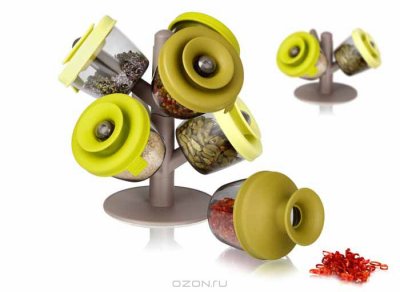     VacuVin "PopSome Herbs&Spices"     , 7 