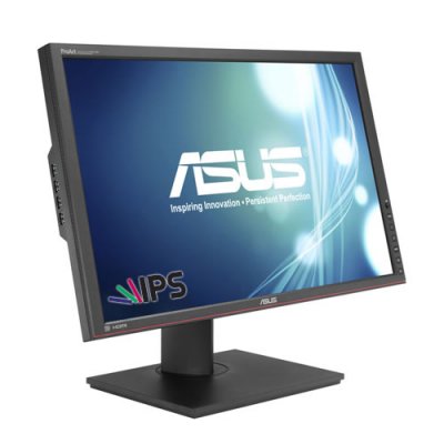    24.1" Asus PA248Q  TFT IPS 1920x1200 80000000:1 300cd/m2 6ms VGA DVI HDMI DisplayPort