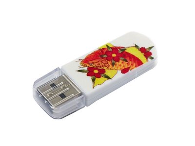    USB Flash Drive 8Gb - Verbatim Mini Tattoo Edition USB 2.0 Fish 49882