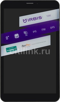    Irbis TZ82 8Gb 8" 1280x800  8382 1Gb 3G Wi-Fi Bluetooth Android 4.4 