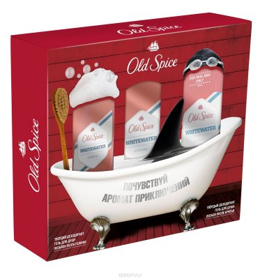   Old Spice   WHITEWATER:   50  +    250  +  