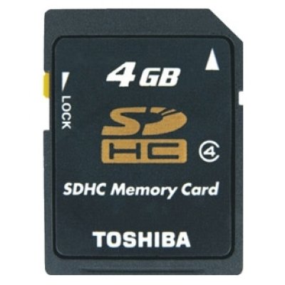     Toshiba SDHC  4, 4  SD-K04GJ (BL5)