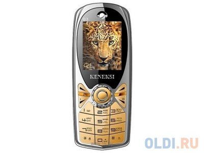     KENEKSI Q3 Golden 1.77"" 128x160 2 Sim Bluetooth  Q3 Golden