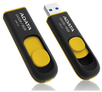    ADATA DashDrive UV128 USB3.0 Flash Drive 8Gb (AUV128-8G-RBY)