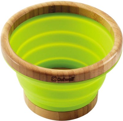    Outwell Collaps Bamboo Bowl L Green 650357