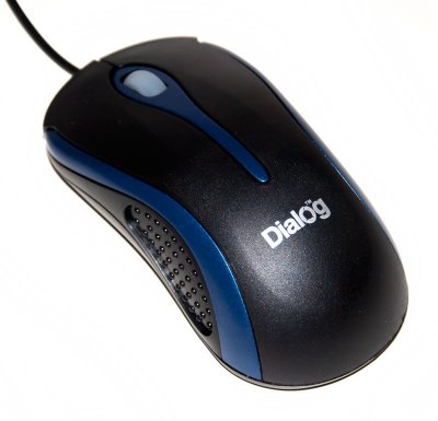     Dialog MOP-10BU Black-Blue USB