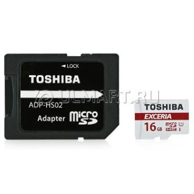     TransFlash 16  MicroSDHC Class 10 UHS-I 48MB/s Toshiba Exceria M301