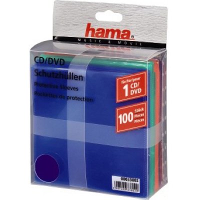      CD/DVD 100 ., , 5 *20 ., Hama