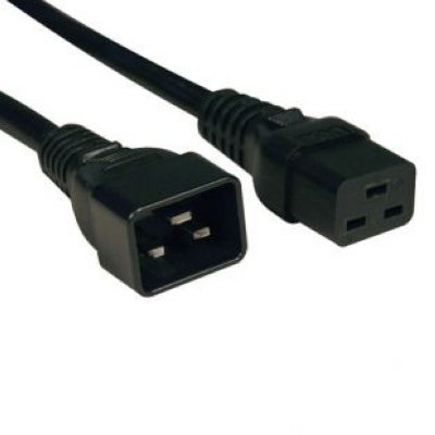   Tripp Lite P036-006    AC power cord, 20A, 12AWG (IEC-320-C19 to IEC-320-C20) 6-ft.