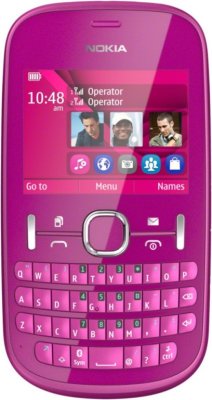     Nokia Asha 200 Pink (Dual Sim)