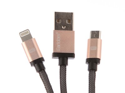    Earldom ET-887S USB - microUSB/Lightning 8pin Gold