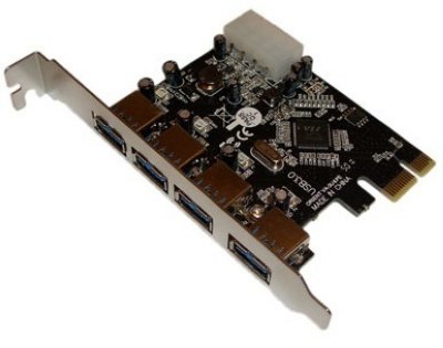    Orient VA-3U4PE ( VA-3U4PE ) PCIe to 4 port USB 3.0,   , VIA,