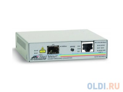    Allied Telesis AT-GS2002/SP 10/100/1000T to SFP Dual port Switch