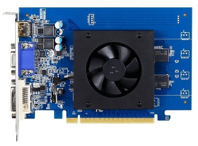    Gigabyte GeForce GT 610 810Mhz PCI-E 2.0 1024Mb 1200Mhz 64 bit DVI HDMI HDCP GV-N610SL-1G