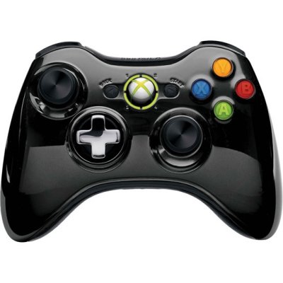     Microsoft Xbox 360 Wireless Controller 43G-00059 black chrome original