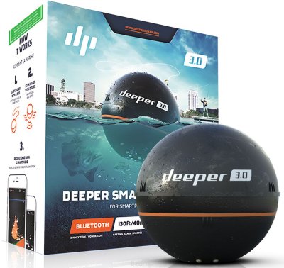     Deeper Smart Fishfinder 3.0, Bluetooth