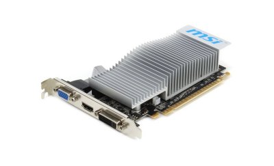    MSI 512Mb PCI-E DDR-3 V809 N210-TC1GD3H/LP (RTL) D-Sub+DVI+HDMI GeForce 210