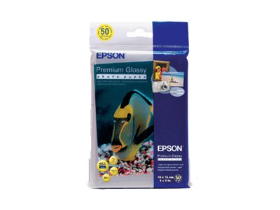    Epson Premium Glossy Photo paper 10 x 15, 255 / 2, 50  (C13S041729)
