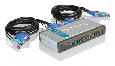 Товар почтой KVM переключатель D-Link DKVM-4K/A7A (Pro Connect 4 port KVM)