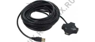   Greenconnection (GC-U2EC10M4+GC-PDE01) 4-port USB2.0 Hub 10 