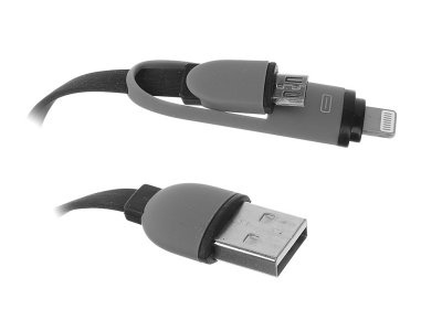     WIIIX USB-8 pin / micro-USB 1m CB900-U8MU-10B Black