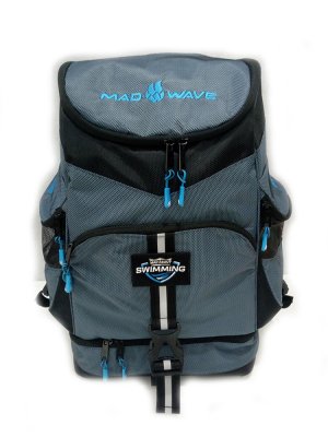    Mad Wave Backpack Mad Team Grey M1123 01 0 08W
