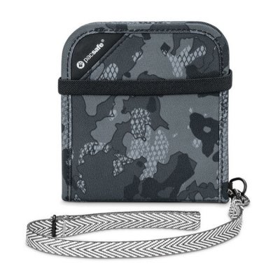    PacSafe RFIDsafe V100 Grey Camouflage