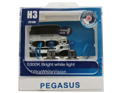    Pegasus H3 +  T10 12V 55W (4 )