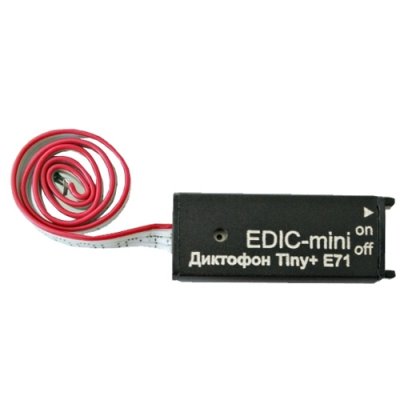 Товар почтой Диктофон Edic-mini Tiny+ E71-150HQ Black