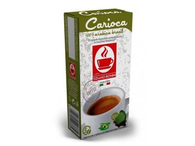    Caffe Tiziano Bonini Espresso Carioca Compatibile Nespresso Arabica