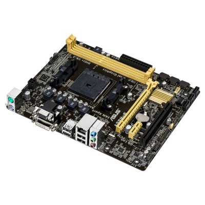     Asus A58M-E Socket-FM2 AMD A58 DDR3 mATX AC`97 8ch(7.1) GbLAN SATA2 RAID VGA+DVI P